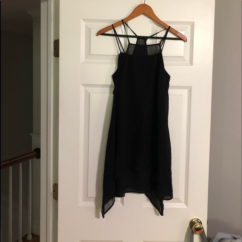 Black dress from Anthropologie with tags.